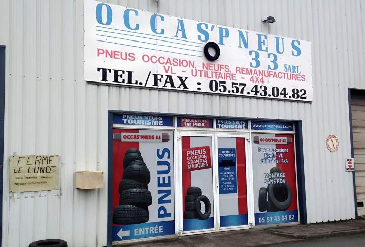 Magasin OCCAS'PNEUS Saint-André-de-Cubzac